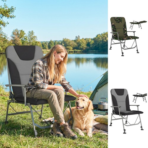 Camping chair padded reclining - camping,