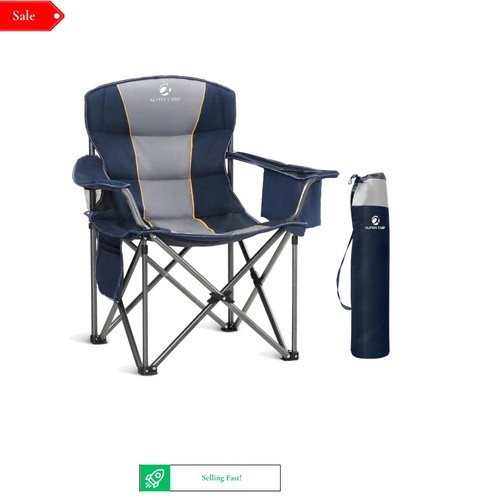 Heavy duty camping - camping, chair
